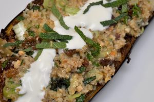 Aubergine_Bulgur