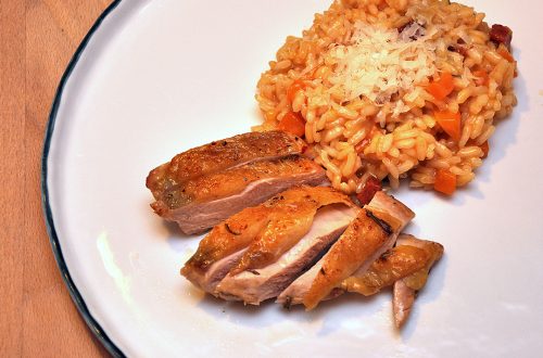 Perlhuhn_Risotto