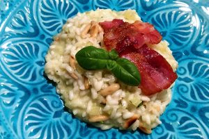 Basilikum-Risotto